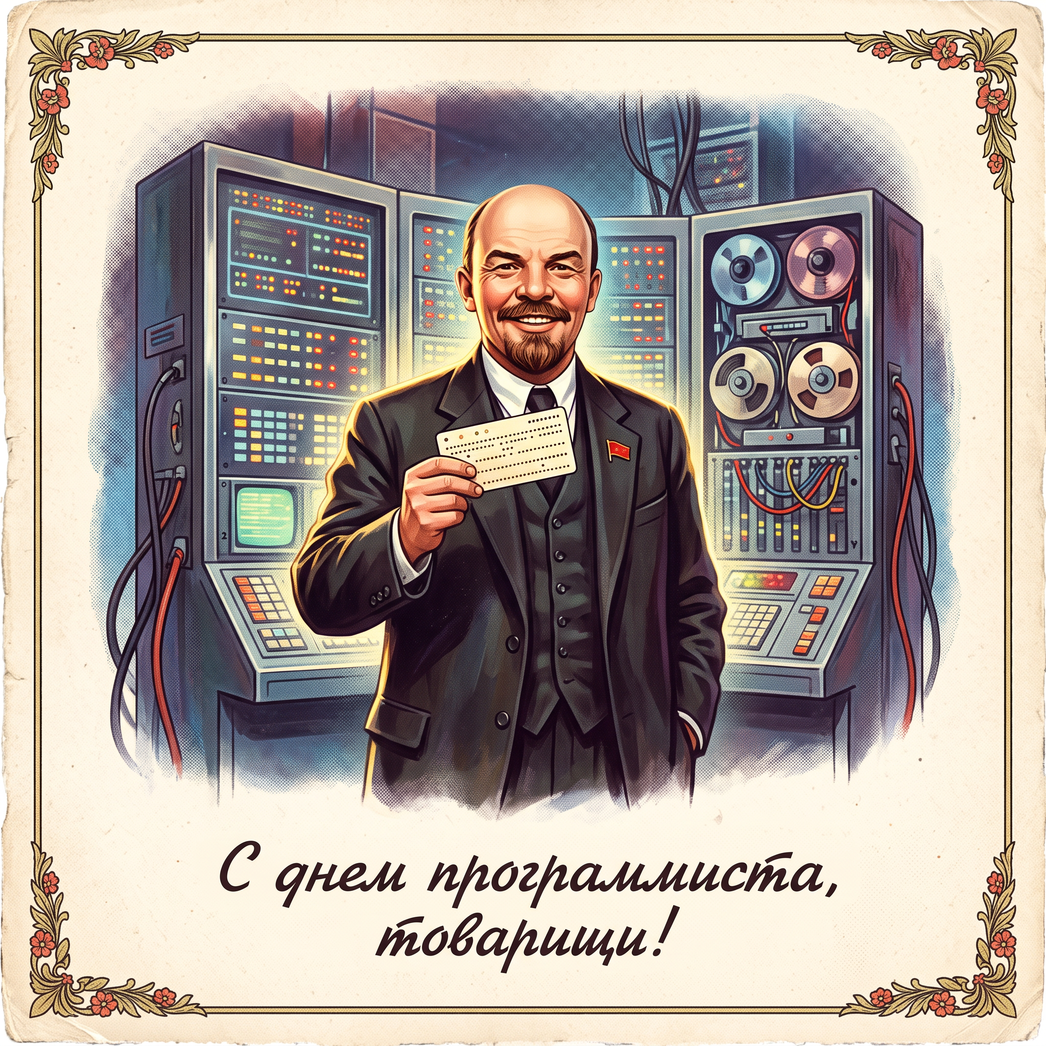 День программиста — Винтаж СССР