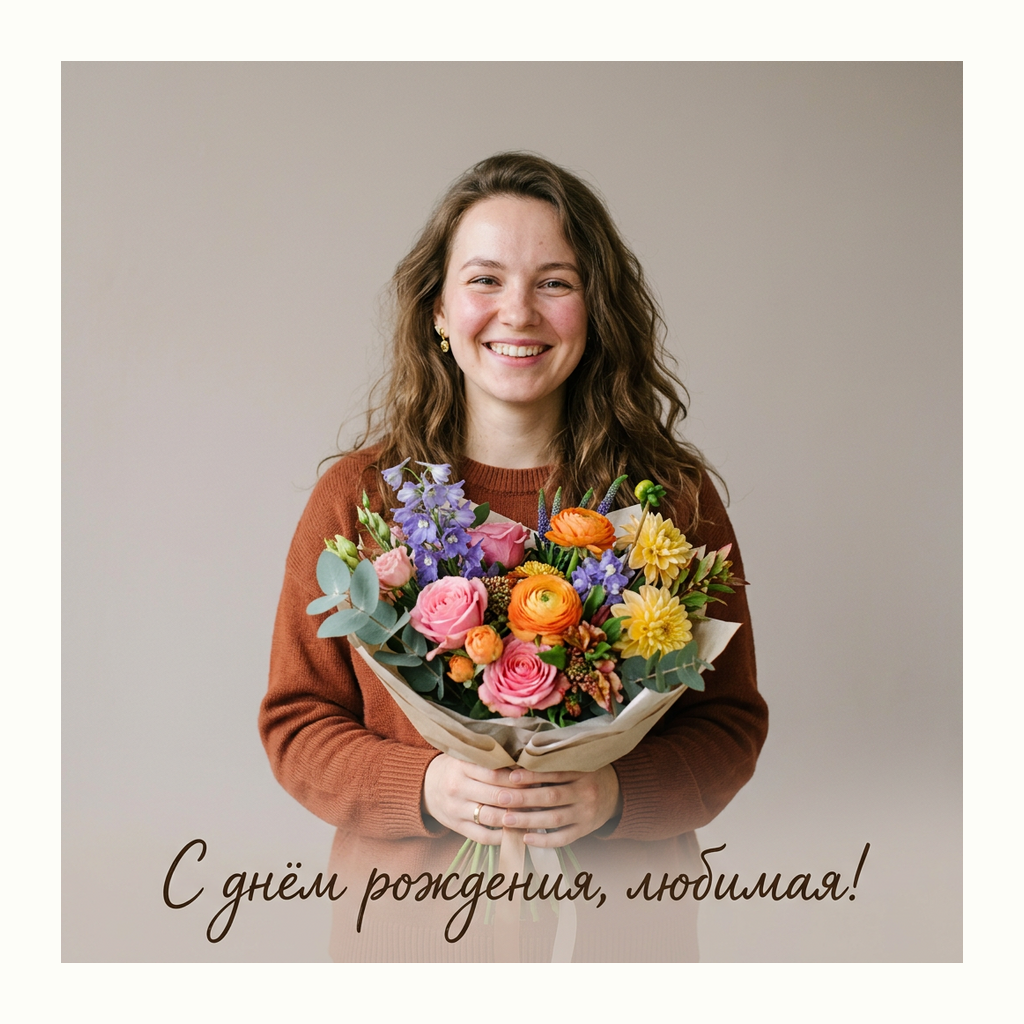 Открытки девушке — Фотореализм