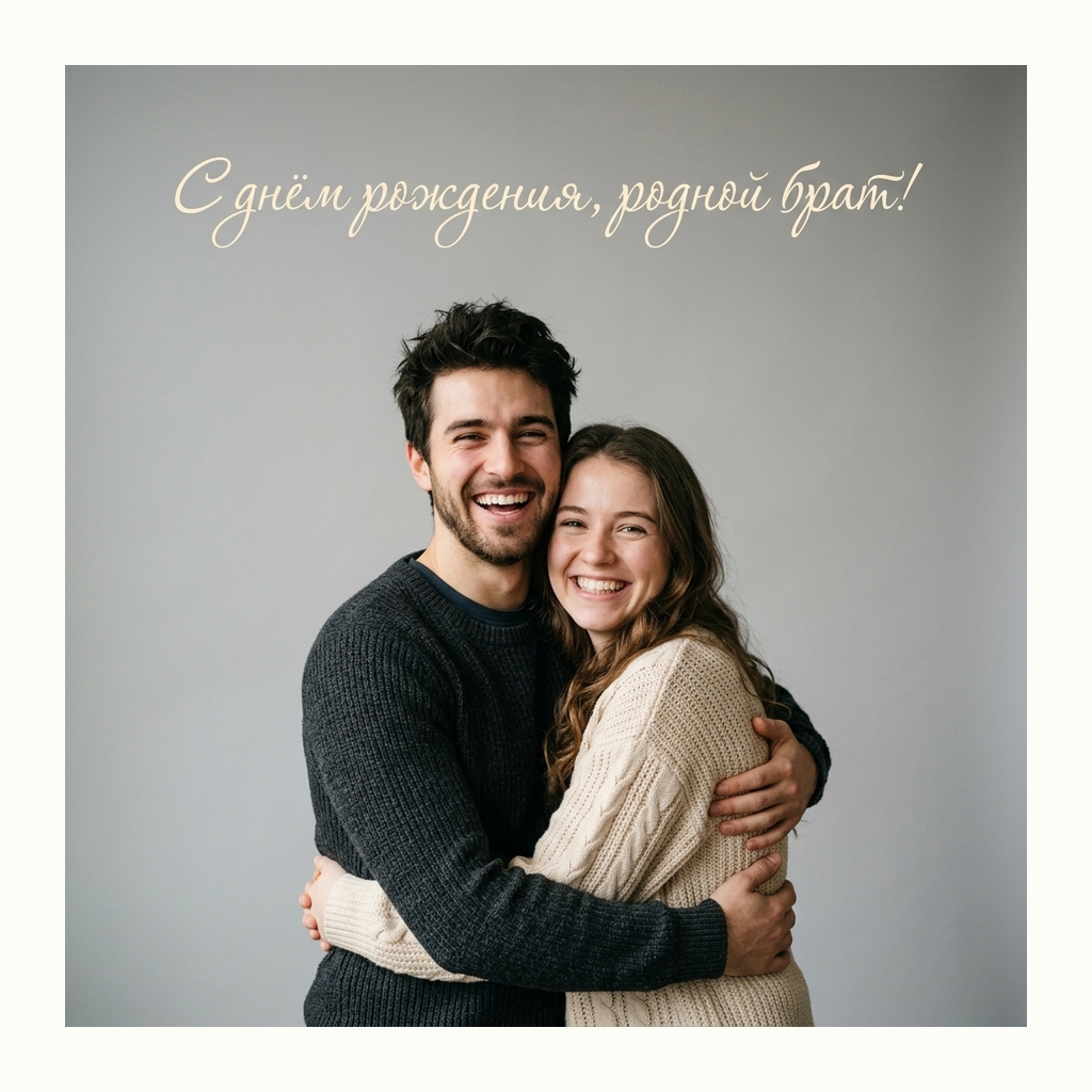 Открытки брату — Фотореализм
