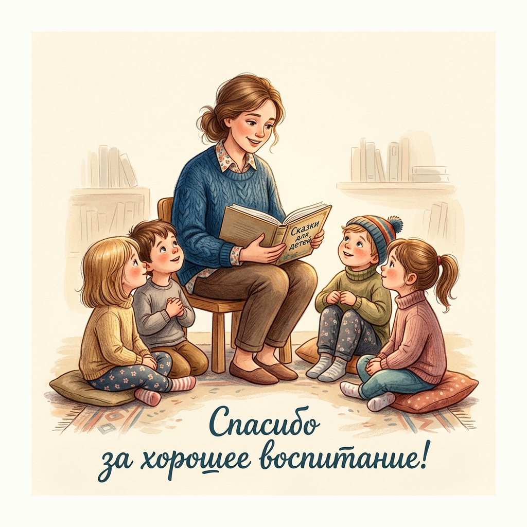 Открытки воспитателю — Глянцевый журнал