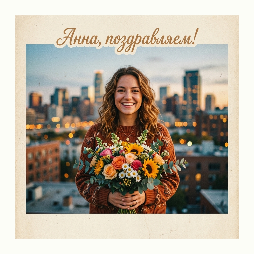 Открытки Анне — Ретро