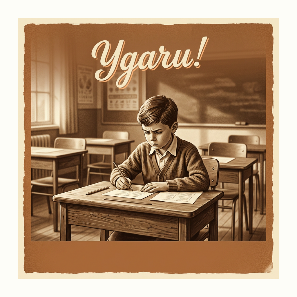 Открытки: Удачи на экзамене — Ретро
