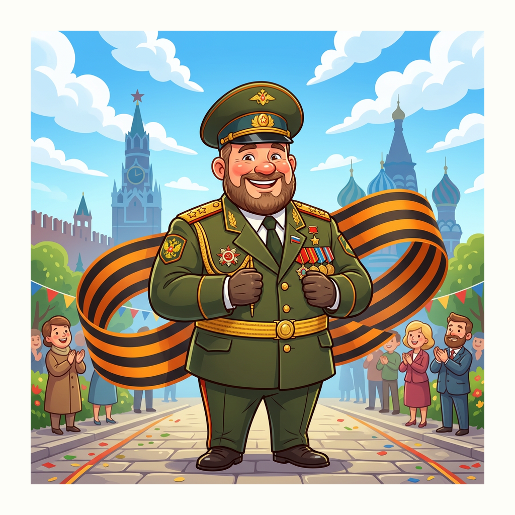 Открытки: 23 февраля — Мультяшный